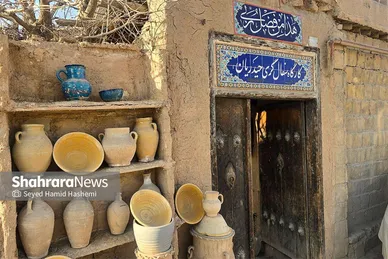 گزارش تصویری | کارگاه سفالگری