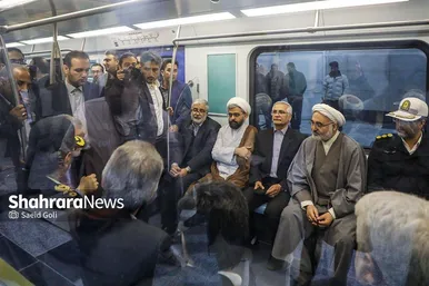 آغاز عملیات تست نهایی مسیر و ایستگاه‌های فاز یک خط سه مترو مشهد