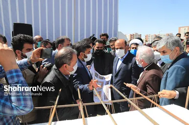 سفر وزیر راه به شهرستان گلبهار‎‎