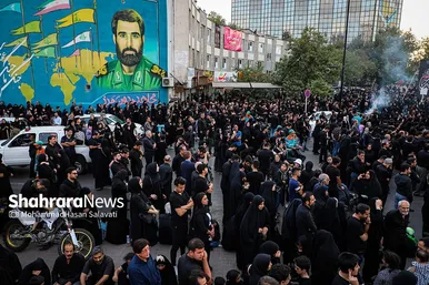 خیمه سوزان عصر عاشورا در مشهد