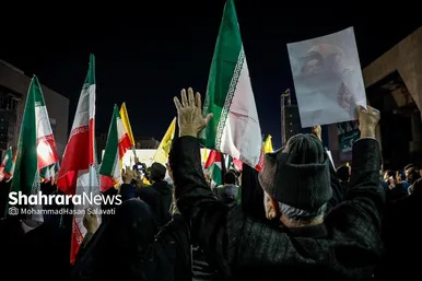 گزارش تصویری | اجتماع مردمی «بیعت با نصرالله» در مشهد