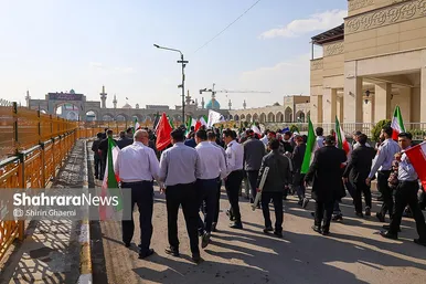 گزارش تصویری | تجدید میثاق جمعی از ورزشکاران و هنرمندان مشهد مقدس با شهدای والامقام جنگ رمضان