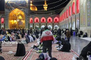 گزارش تصویری | مراسم احیاء شب بیست‌وسوم ماه مبارک رمضان در حرم امام‌رضا(ع)