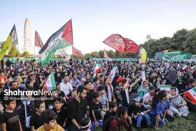 گزارش تصویری | اجتماع بزرگ کودکان و نوجوانان مشهدی در یادبود شهدای کودک و نوجوان ایرانی حمله رژیم صهیونی