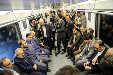  عملیات «تست‌گرم» بخش اول خط سوم قطار شهری مشهد