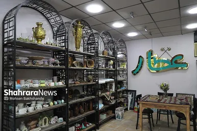 گزارش تصویری | افتتاح خانه صنایع دستی بخش خصوصی عطار  در مشهد