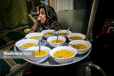 گزارش تصویری | افطاری ساده، مسجد المنتظر