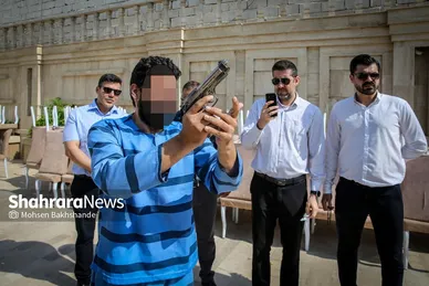 گزارش تصویری | بازسازی صحنه قتل قهرمان کراسفیت خراسان