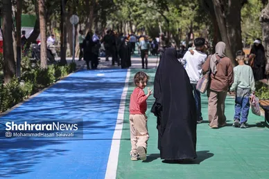 گزارش تصویری | مراسم بهره برداری از فاز یک بوستان جهانشهر مشهد