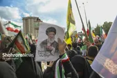 حضور گسترده مردم در مراسم تشییع پیکر «آقای شهید ایران» در تهران + فیلم