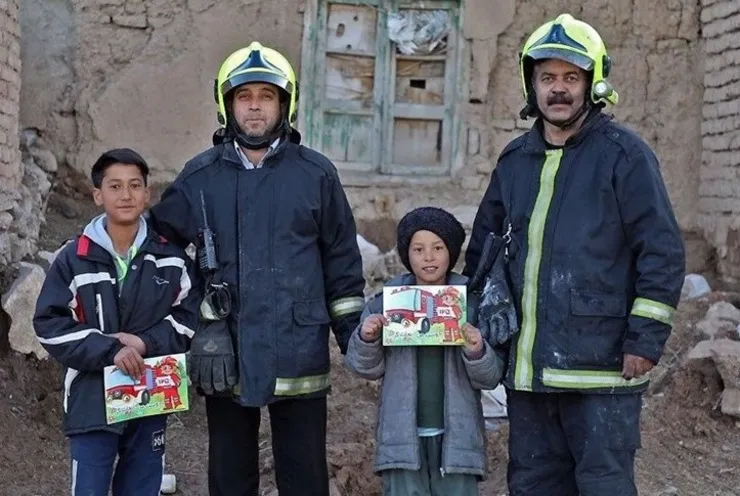 دو کودک مشهدی مانع گسترش آتش سوزی منزل مسکونی