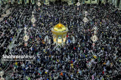 تحویل سال ۱۴۰۲ در حرم مطهر امام رضا (ع)