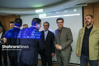 گزارش تصویری | تقدیر از ملی پوشان کشتی ایران و خراسان رضوی در مشهد