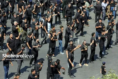 عزاداری روز تاسوعا در مشهد مقدس