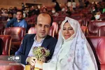 عکس | مراسم ازدواج ۱۱۴ زوج کم‌توان جسمی
