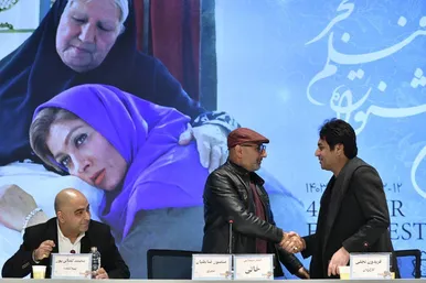 گزارش تصویری | فتوکال و نشست خبری فیلم «خاتی» با حضور سارا بهرامی و آناهیتا افشار