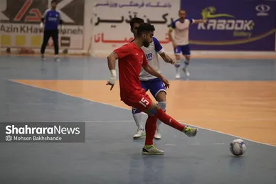 لیگ برتر فوتسال | مسابقه رکن آذین مشهد و سفیر گفتمان