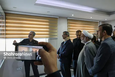 گزارش تصویری |  بازدید استاندار خراسان رضوی از پایانه مسافربری امام رضا (ع)، پروژه ایوان سلام و راه‌آهن مشهد