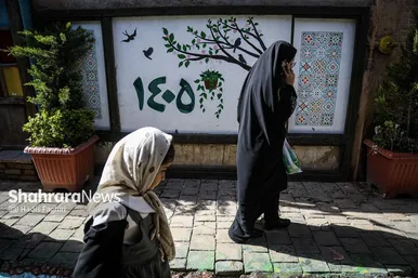 گزارش تصویری | مسافران نوروزی در خانه داروغه مشهد