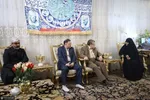 شهردار مشهد مقدس با خانواده شهید امنیت، دانیال رضازاده دیدار کرد + تصاویر