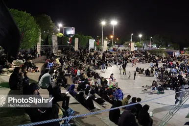 مراسم احیاء شب بیست و سوم ماه رمضان در بوستان های ملت و کوهسنگی