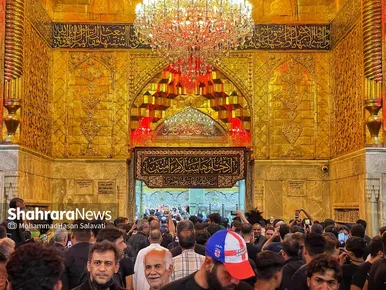 کربلای معلی در شب زیارتی سیدالشهدا امام حسین(ع)