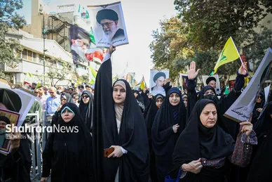گزارش تصویری | راهپیمایی جمعه «خشم و نصر» در مشهد