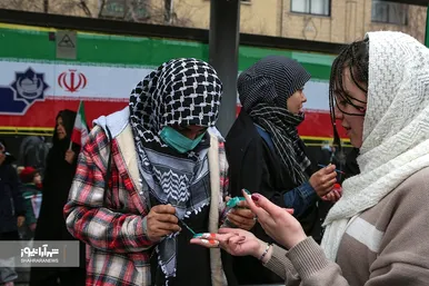 گزارش تصویری حضور باشکوه مردم مشهد در راهپیمایی ۲۲ بهمن - ۲