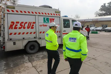 مانور استانی ارائه خدمت به زائران
