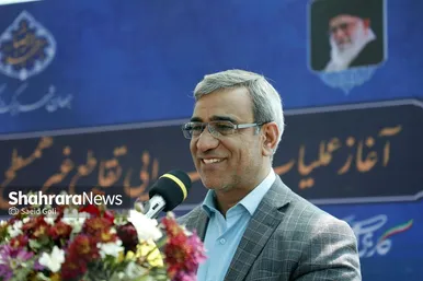 گزارش تصویری | مراسم آغاز عملیات اجرایی تقاطع غیرهم‌سطح سه‌راه فردوسی و ۶ پروژه عمرانی دیگر در مشهد