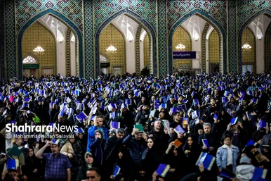 گزارش تصویری | مراسم احیای اولین شب قدر در حرم مطهر امام رضا (ع)