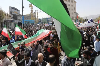 راهپیمایی روز قدس در مشهد(2)