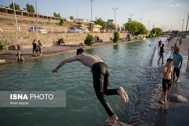 عکس‌هایی از شنا در علی کله دزفول - استان خوزستان