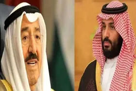 گفت&zwnj;وگوی تلفنی امیر کویت و ولیعهد عربستان درباره تحولات اخیر منطقه