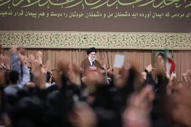 گزارش تصویری | دیدار دانش‌آموزان و دانشجویان با رهبر معظم انقلاب اسلامی، به‌مناسبت سیزدهم آبان‌ماه (۱۲ آبان ۱۴۰۴)