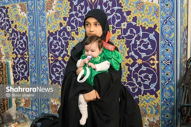 گزارش تصویری | مراسم شیرخوارگان حسینی در حرم مطهر رضوی برگزار شد
