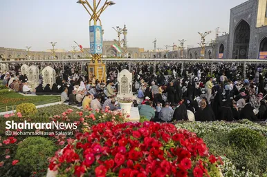 گزارش تصویری | مراسم پر فیض دعای عرفه در حرم مطهر رضوی | سه شنبه ۵ خرداد ۱۴۰۵