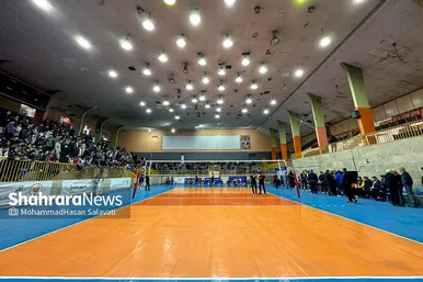 گزارش تصویری | حذف سپهرصدرا از لیگ برتر والیبال