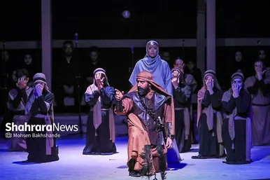 گزارش تصویری | سوگواری آیینی نمایشی «مثنوی سرخ»