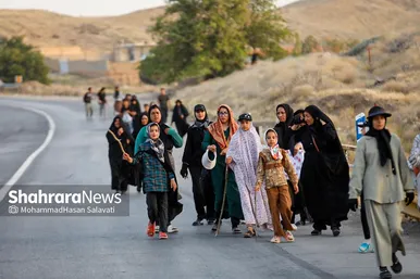 گزارش تصویری | زائران پیاده امام رضا(ع) | (یکم شهریور ۱۴۰۴)