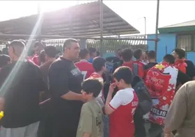 ویدئو | حضور هواداران پرسپولیس در ورزشگاه شهر قدس برای دیدار با ذوب&zwnj;آهن (۱۶ شهریور ۱۴۰۵)