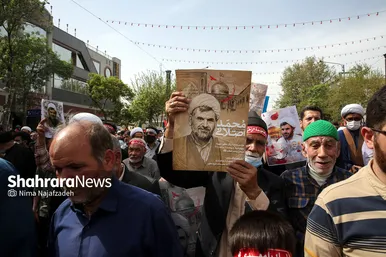 تشییع پیکر شهید حجت الاسلام محمد اصلانی در مشهد