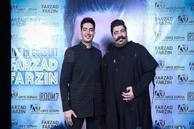 فرزاد فرزین و بهنام بانی در لس آنجلس  + عکس