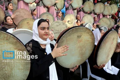 گزارش تصویری | همایش «دف نوازان» بجنورد