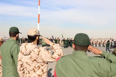 استقبال از پیکر مطهر ۱۶ شهید در مشهد