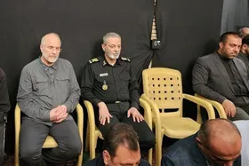 مراسم چهلمین روز شهادت سپهبد باقری برگزار شد