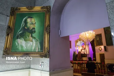مراسم آغاز سال ۲۰۲۲ میلادی در تهران
