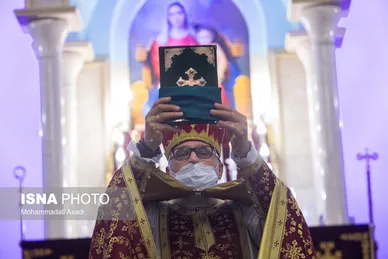مراسم آغاز سال ۲۰۲۲ میلادی در تهران