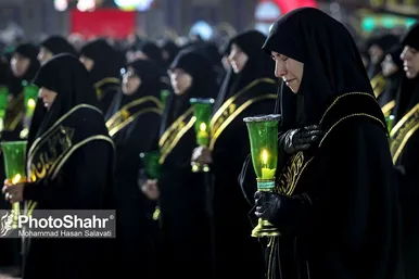 عکس| آیین خطبه‌خوانی شب شهادت امام رضا علیه السلام (۱۳ شهریور ۱۴۰۳)