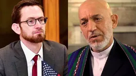 گفت&zwnj;وگوی حامد کرزی با نماینده ویژه آمریکا در امور افغانستان